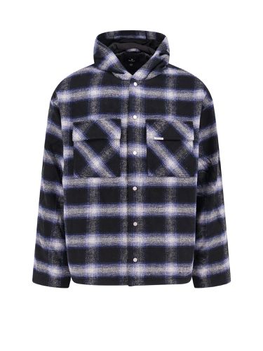 REPRESENT Check Hooded Overshirt - REPRESENT - Modalova