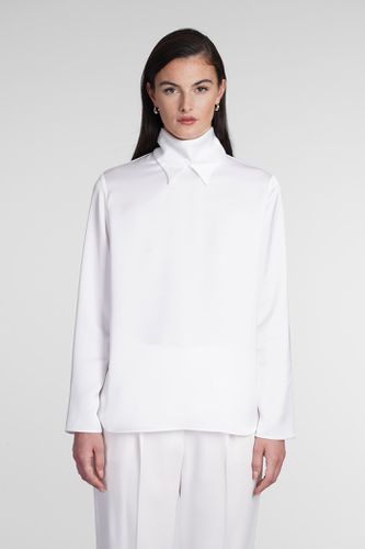 Blouse In White Polyester Giorgio Armani - Emporio Armani - Modalova