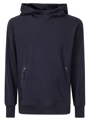 C. P. Company Diagonal Raised Fleece Goggle Hooded Sweatshirt - C.P. Company - Modalova