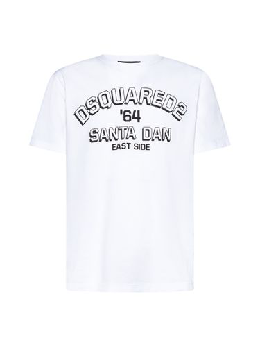 Dsquared2 Logo Cotton T-shirt - Dsquared2 - Modalova