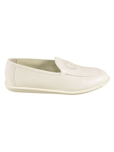 Classic Fitted Slide-on Loafers - Giorgio Armani - Modalova