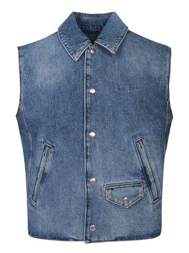 Givenchy Enim Blue Vest - Givenchy - Modalova