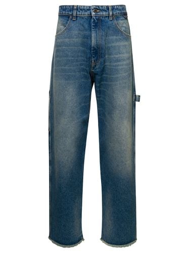 Denim Straight Leg Cut Jeans In Cotton Man - DARKPARK - Modalova