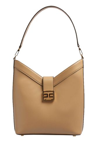Logo-plaque Shoulder Bag - Elisabetta Franchi - Modalova