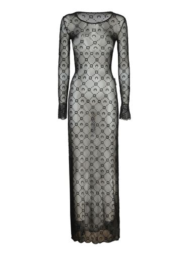 Long Sleeve Mesh Dress - Marine Serre - Modalova