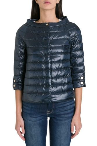 Herno Cropped Sleeve Down Jacket - Herno - Modalova