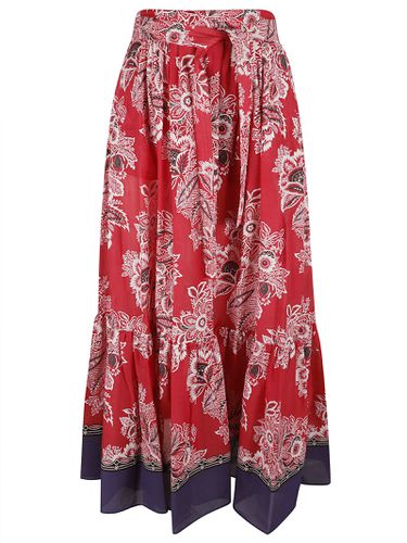 Etro Printed Long Skirt - Etro - Modalova