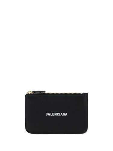 Cash Large Long Coin And Card Holder - Balenciaga - Modalova