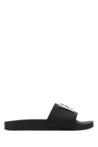 Leather D2 Statement Slippers - Dsquared2 - Modalova