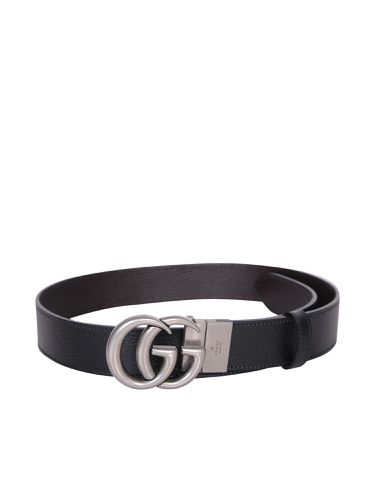 Gucci Marmont Gg Brown/black Belt - Gucci - Modalova