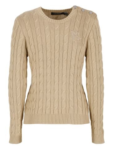 Sweater With Embroidered Logo - Ralph Lauren - Modalova