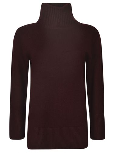 Turtleneck Plain Ribbed Sweater - Vince - Modalova