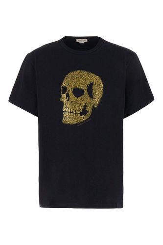 Embossed Skull T-shirt - Alexander McQueen - Modalova