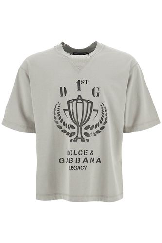 Dolce & Gabbana T-shirt With Print - Dolce & Gabbana - Modalova