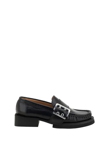 Ganni Feminine Buckle Loafers - Ganni - Modalova