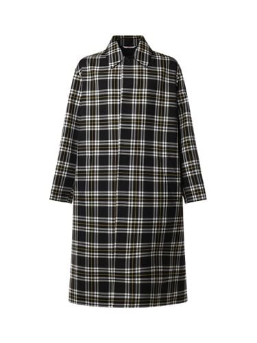 Check Print Wool Coat - Valentino Garavani - Modalova