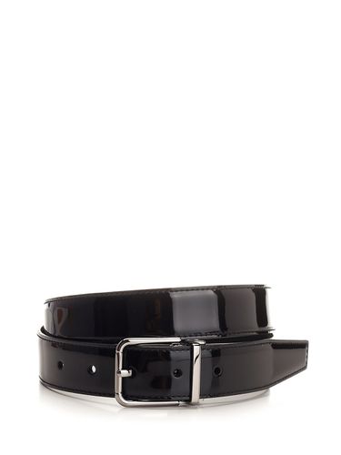 Belt In Patent Leather - Dolce & Gabbana - Modalova