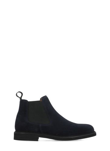 Suede Leather Chelsea Boot - Berwick 1707 - Modalova