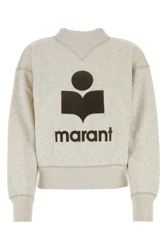 Melange Grey Cotton Moby Sweatshirt - Marant Étoile - Modalova