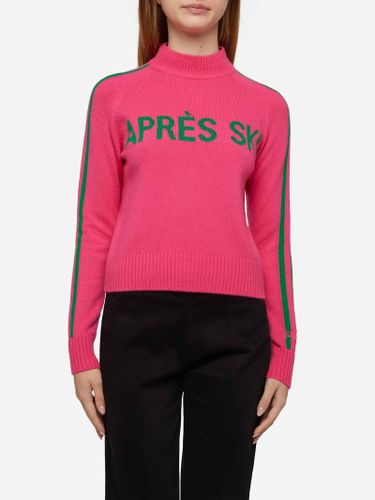 Woman Half-turtleneck Sweater With Apres Ski Embroidery - MC2 Saint Barth - Modalova