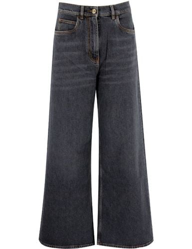 Etro Wide Leg Jeans - Etro - Modalova