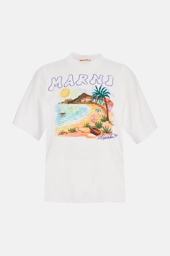 Marni Printed T-shirt - Marni - Modalova