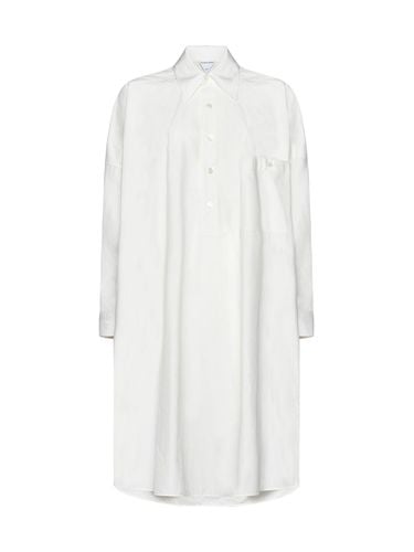 Half-buttoned Shirt Dress - Bottega Veneta - Modalova