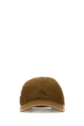 Prada Mud Re-nylon Baseball Cap - Prada - Modalova