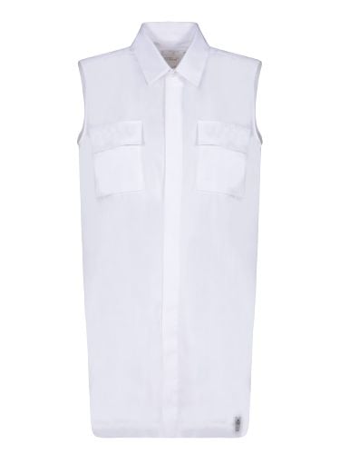 Sacai Sleeveless Long-length Shirt - Sacai - Modalova