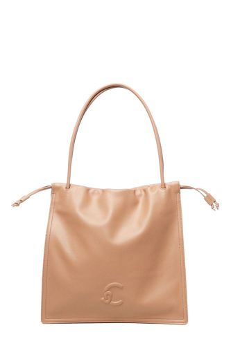 Logo Embossed Drawstring Tote Bag - Coccinelle - Modalova