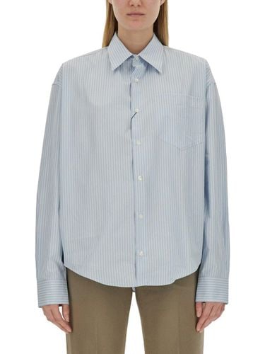 Alexandre Mattiussi Poplin Striped Buttonup Shirt - Ami Alexandre Mattiussi - Modalova