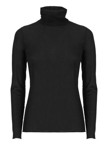 Sheer Turtleneck Long-sleeved T-shirt - Dries Van Noten - Modalova