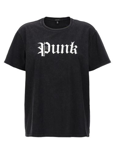 R13 Punk-printed Crewneck T-shirt - R13 - Modalova