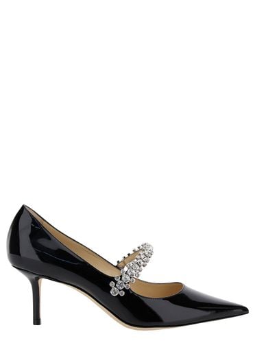 Bing Pump Pumps With Crystal Strap In Patent Leather Woman - Jimmy Choo - Modalova