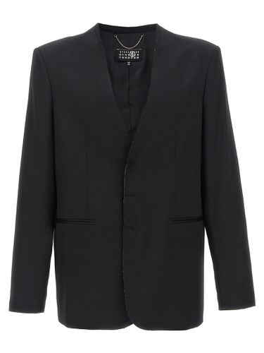 Single-breasted Blazer - MM6 Maison Margiela - Modalova