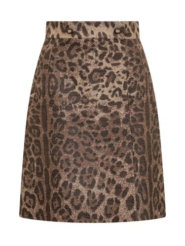 Dolce & Gabbana Leopard Skirt - Dolce & Gabbana - Modalova