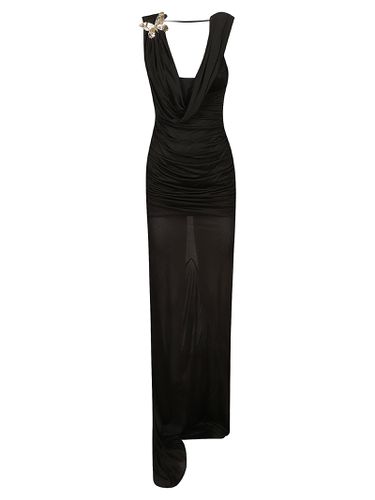 Loose-fit Sleeveless Long Dress - Blumarine - Modalova