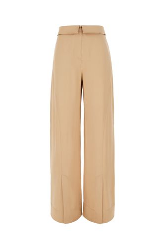 Beige Acetate Blend Pants - Alberta Ferretti - Modalova