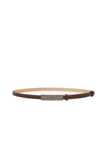 Max Mara Logo Engraved Buckle Belt - Max Mara - Modalova