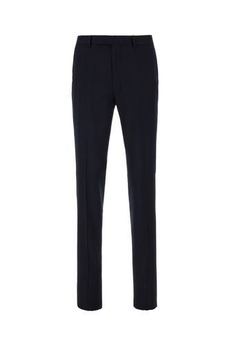 Zegna Blue Wool Pants - Zegna - Modalova