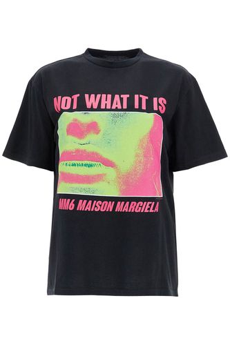 Oversized Printed T - MM6 Maison Margiela - Modalova