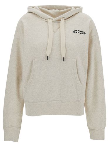 Hoodie With Logo Embroidery - Isabel Marant - Modalova