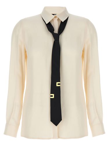 Elisabetta Franchi Tie Blouse - Elisabetta Franchi - Modalova