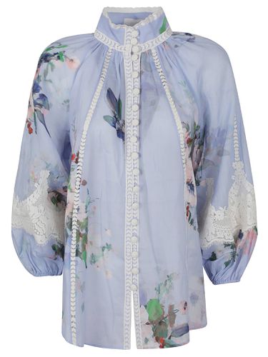 Zimmermann Everley Lace Trim Blouse - Zimmermann - Modalova