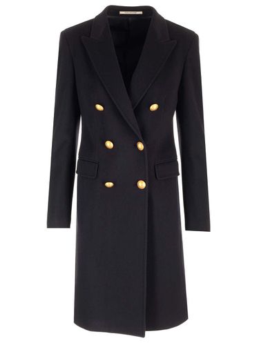 Double-breasted Mid-length Coat - Tagliatore - Modalova