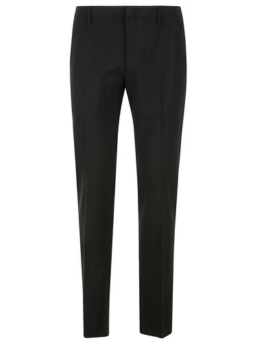 Pleated Straight Leg Trousers - Dondup - Modalova