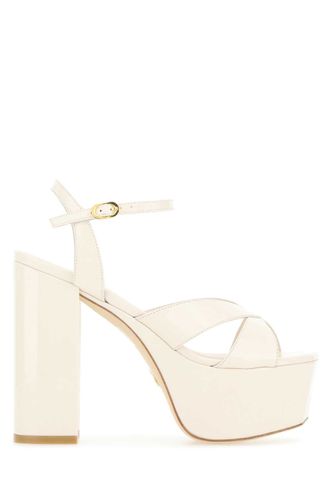 Ivory Leather Miami Sandals - Stuart Weitzman - Modalova