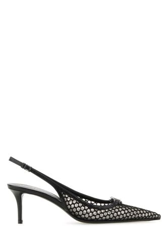 Black Mesh Vlogo The Bold Pumps - Valentino Garavani - Modalova