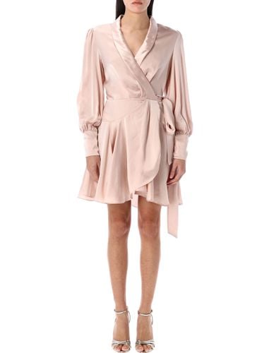 Zimmermann Wrap Mini Dress - Zimmermann - Modalova