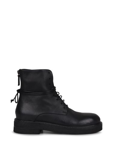 Parrucca 40mm Lace-up Leather Boots - Marsell - Modalova